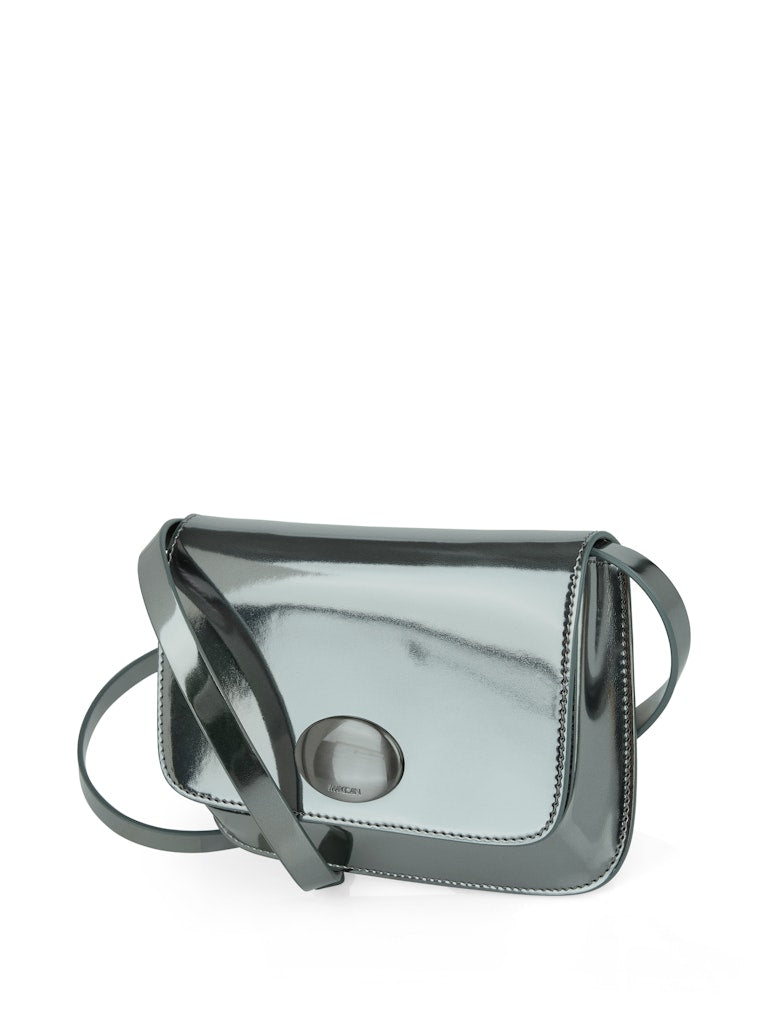 Glänzendes Minibag mit Magnetverschluss