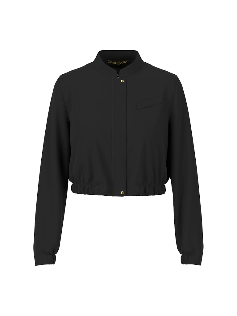 Weich fließende Blouson-Jacke