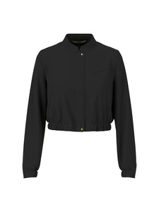 Weich fließende Blouson-Jacke