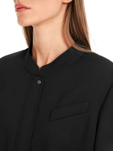 Weich fließende Blouson-Jacke