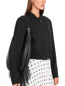Weich fließende Blouson-Jacke