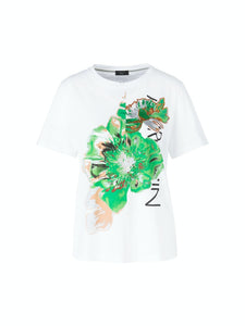 Glänzendes T-Shirt "Rethink Together"