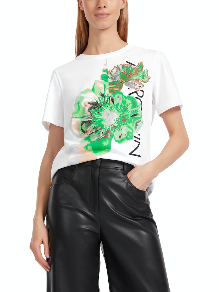 Glänzendes T-Shirt "Rethink Together"