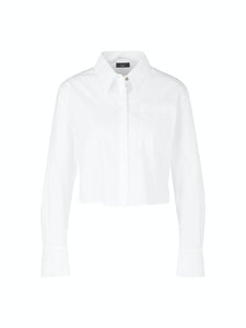 Kurze Baumwollbluse