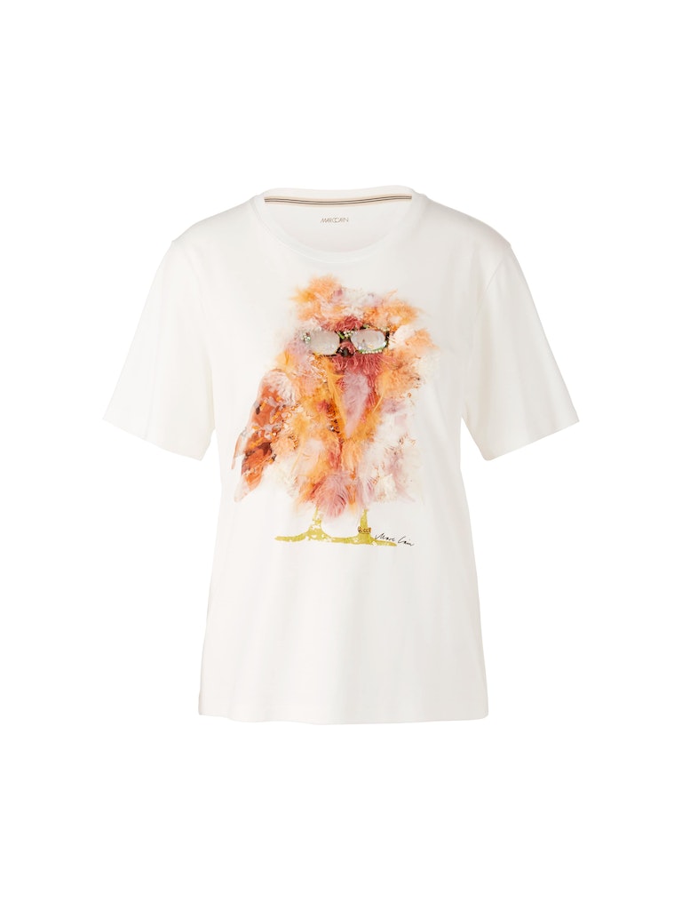 T-Shirt mit 3D-Applikation
