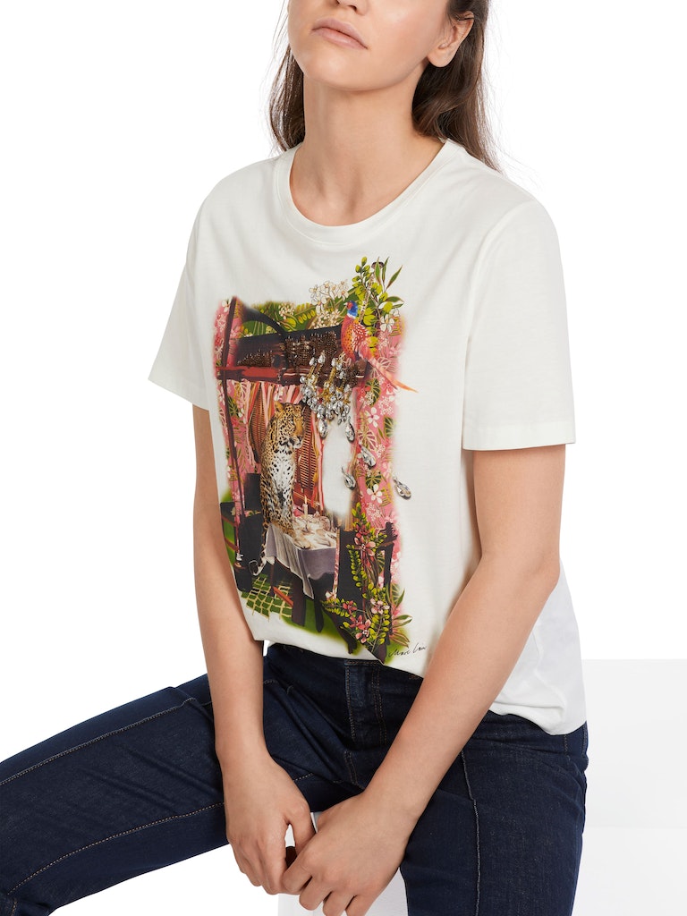 Baumwoll -T-Shirt "Rethink Together"
