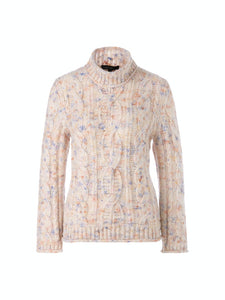 Zopfmuster-Pulli Knitted in Germany