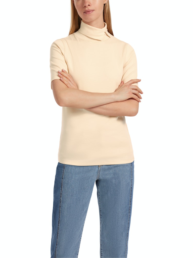 T-Shirt mit Rollkragen