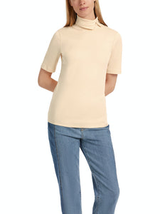 T-Shirt mit Rollkragen