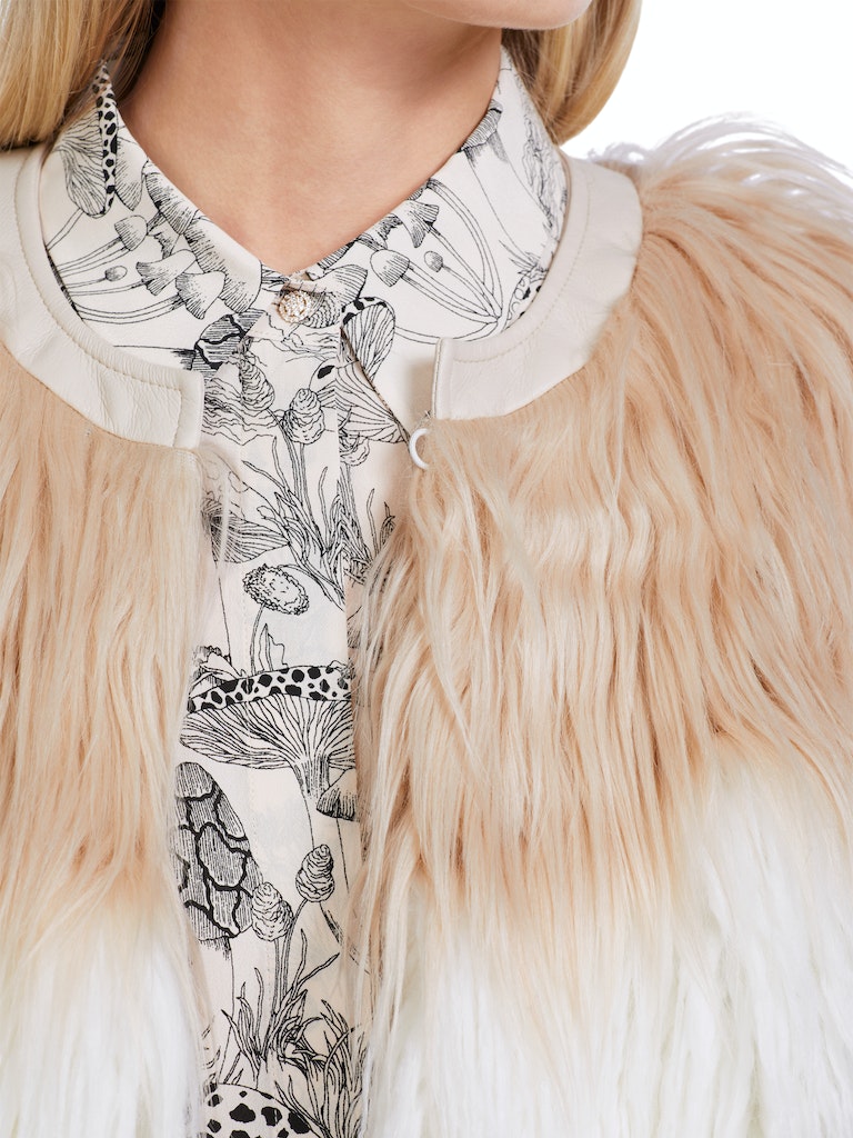 Outdoorjacke aus zotteligem Fun-Fur