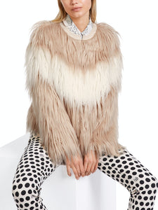 Outdoorjacke aus zotteligem Fun-Fur