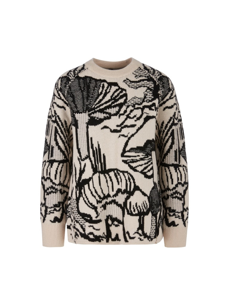 Gemusterter Sweater "Rethink Together"