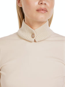 Longsleeve mit Materialmix
