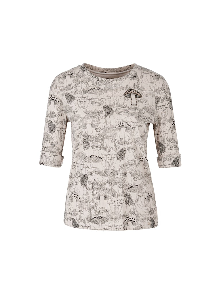 T-Shirt mit Alloverprint