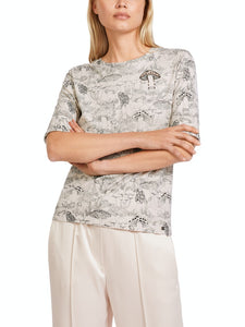 T-Shirt mit Alloverprint