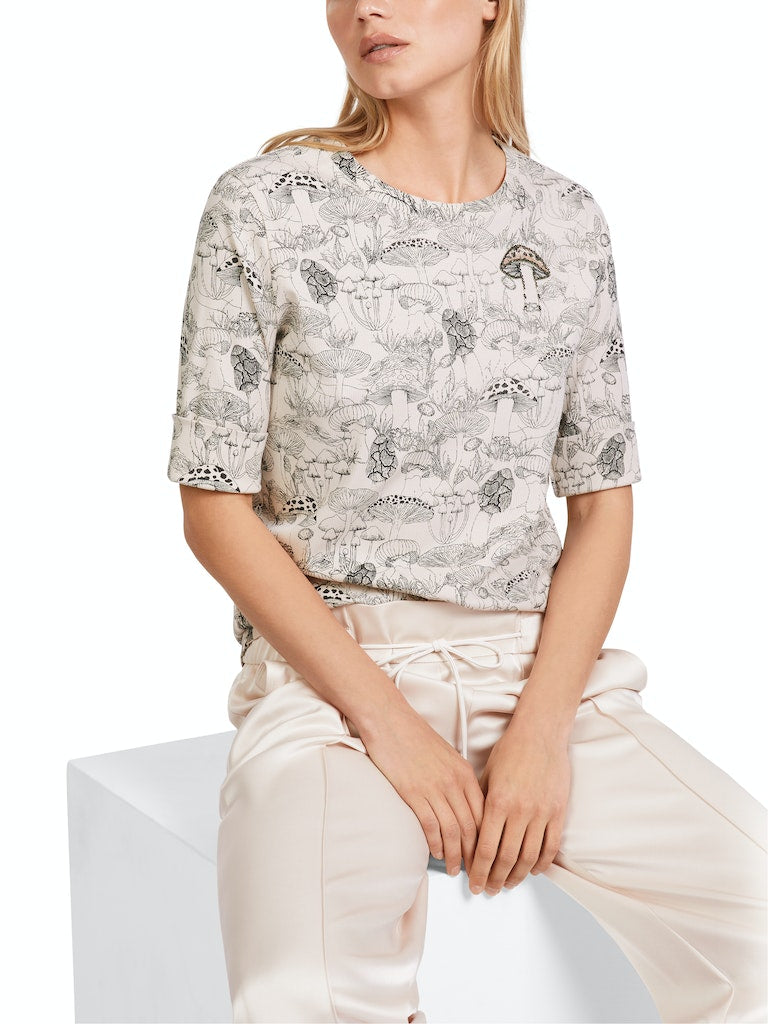 T-Shirt mit Alloverprint