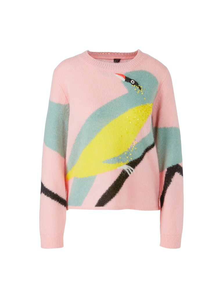 Bouclé-Pulli "Rethink Together"