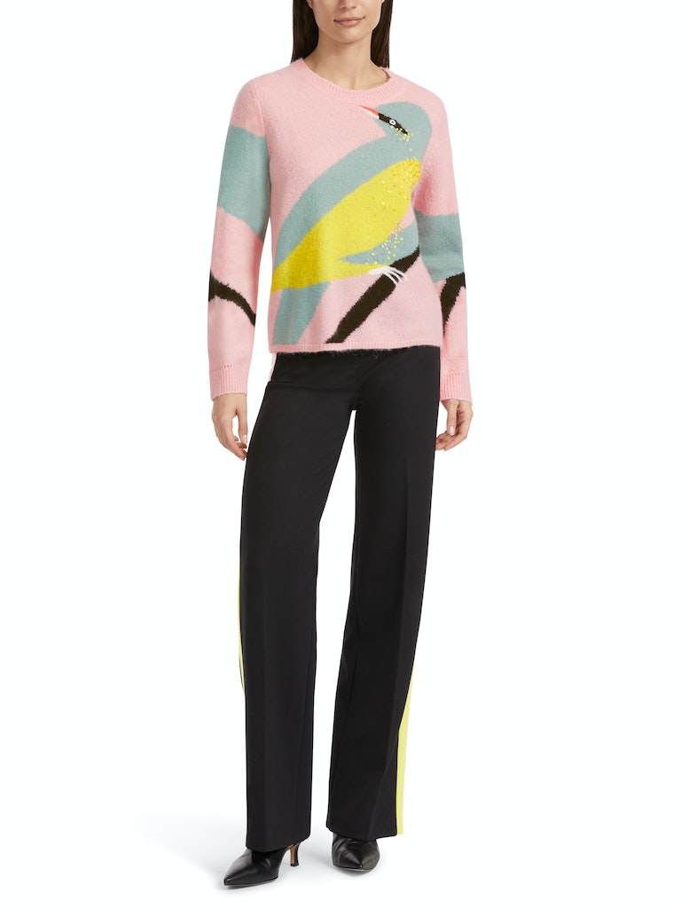 Bouclé-Pulli "Rethink Together"