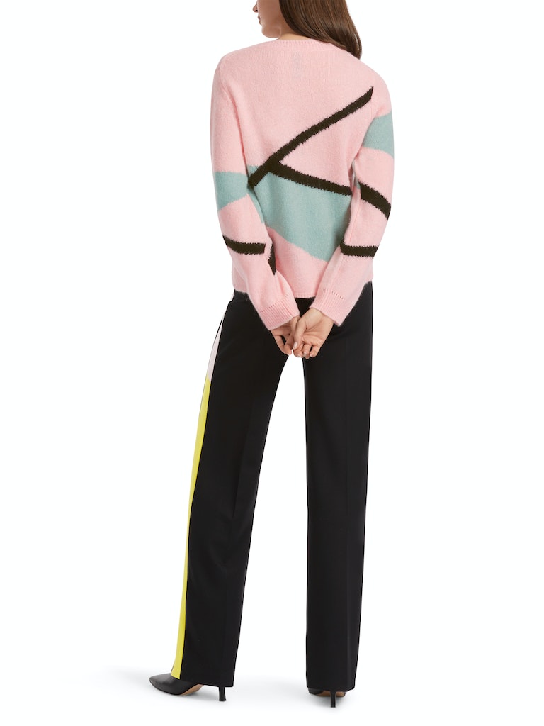Bouclé-Pulli "Rethink Together"