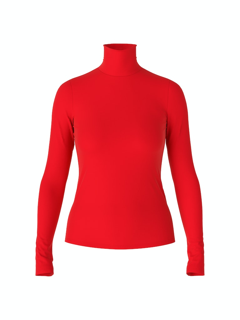 T-Shirt mit Rollkragen