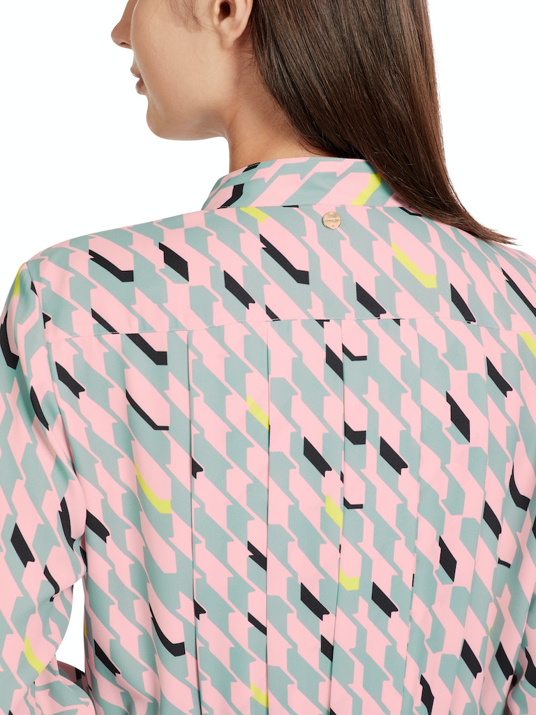 Midikleid mit Falten-Details