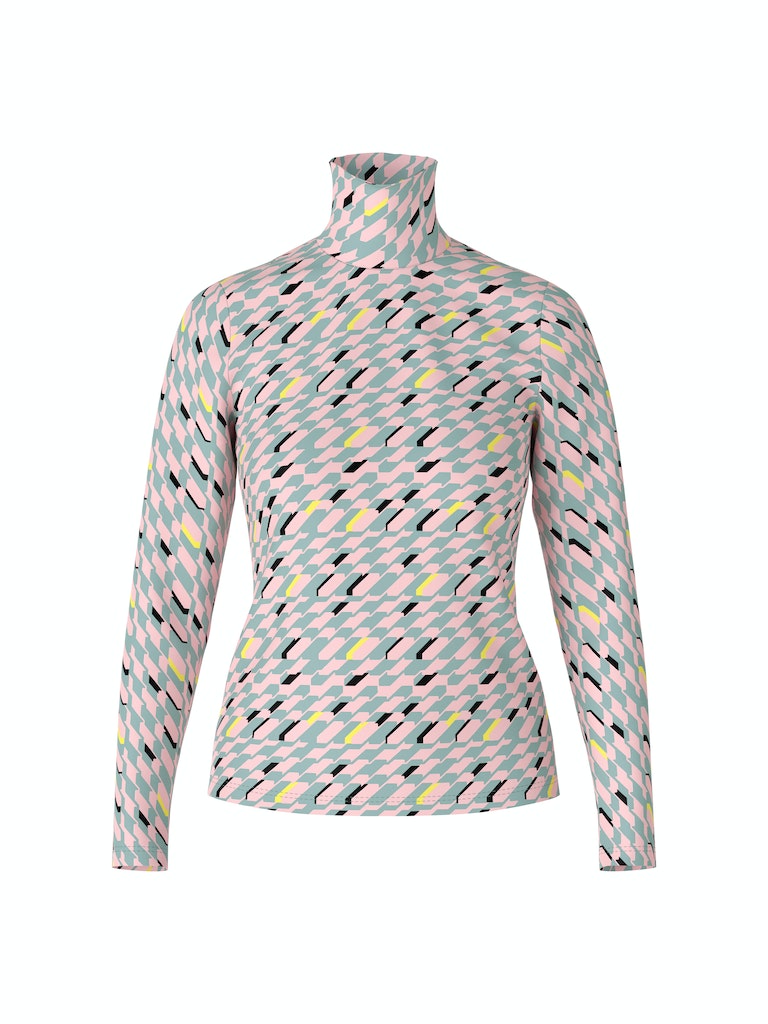 T-Shirt mit Rollkragen