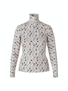 T-Shirt mit Rollkragen