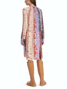 Plissiertes Kleid "Rethink Together"