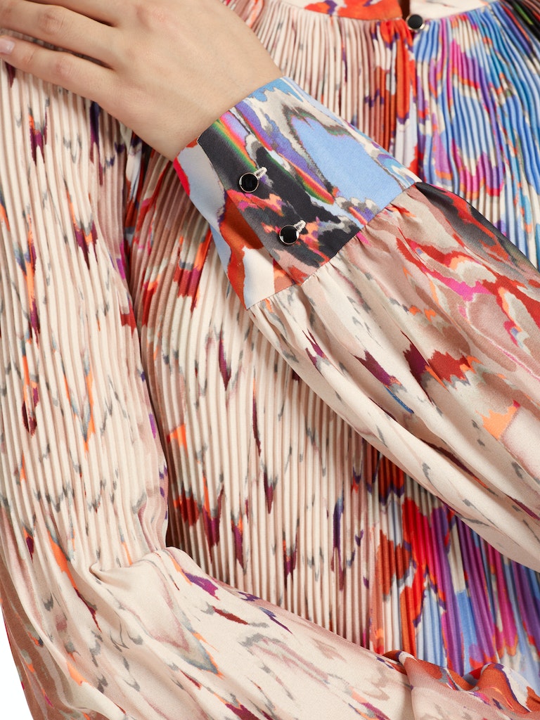 Plissiertes Kleid "Rethink Together"