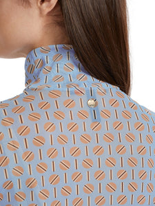 Figurnahes Rollkragen T-Shirt