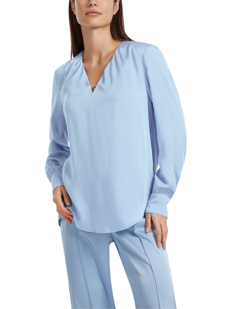 Legere Bluse mit V-Neck