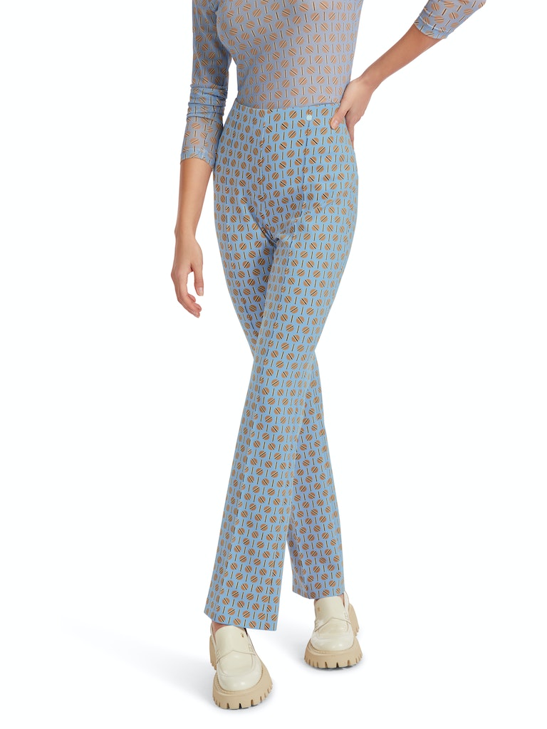 Hose FREDERICA im grafischen Print