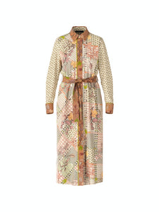Kleid mit Bindegürtel