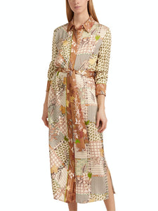 Kleid mit Bindegürtel