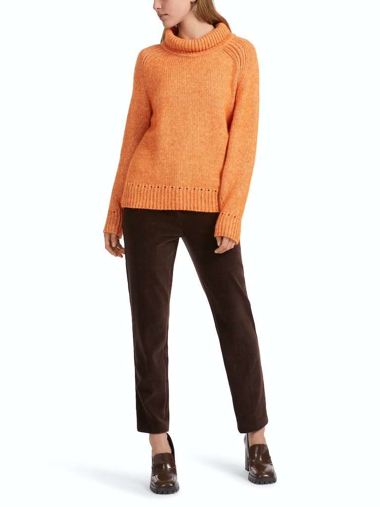 Rollkragen-Pulli Knitted in Germany