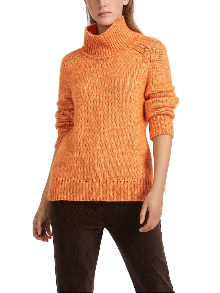 Rollkragen-Pulli Knitted in Germany