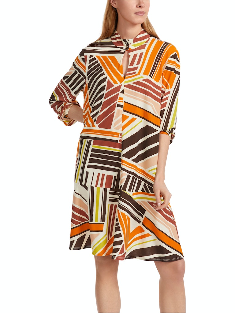 Kleid im Streifen-Dessin