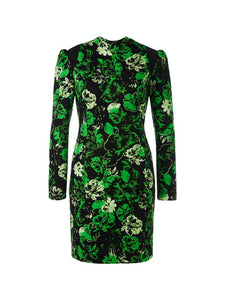 Kleid mit Ballonärmeln