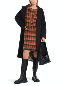 Karierter Cardigan Knitted in Germany