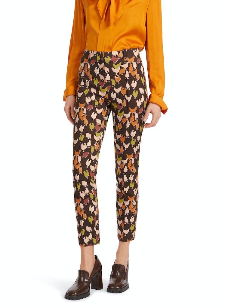Pants SYDNEY im Hühner-Print