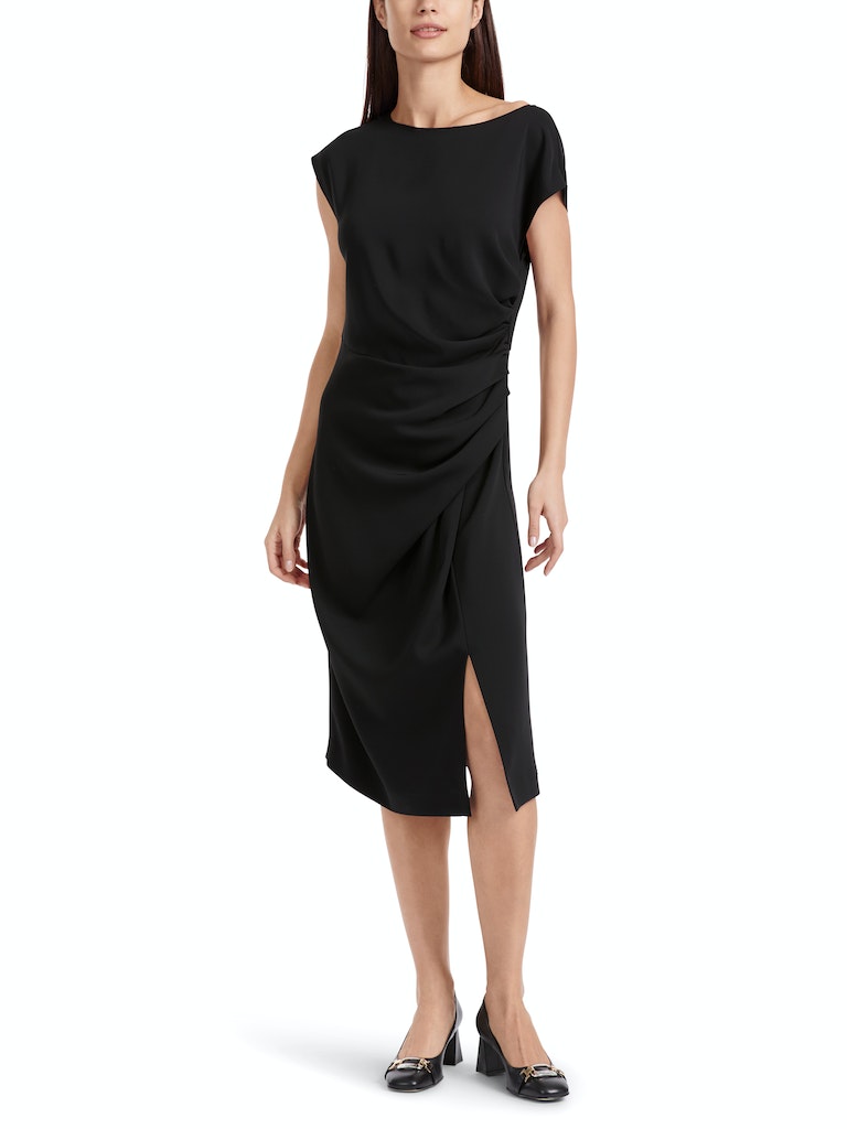 Kleid in Wickeloptik