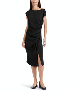 Kleid in Wickeloptik