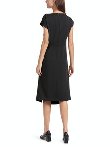 Kleid in Wickeloptik