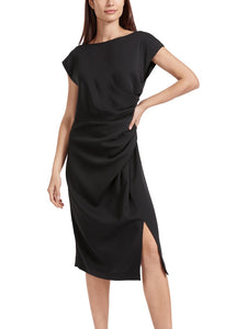 Kleid in Wickeloptik