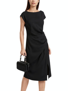 Kleid in Wickeloptik