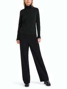Longsleeve mit Materialmix