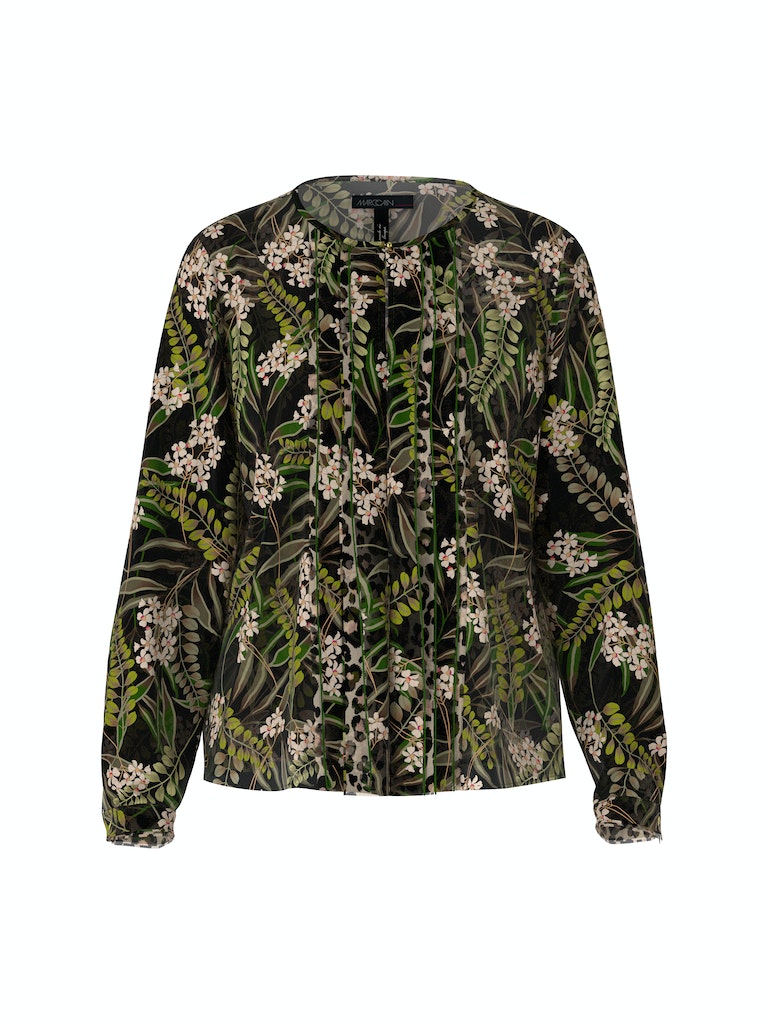 Bluse mit Alloverprint