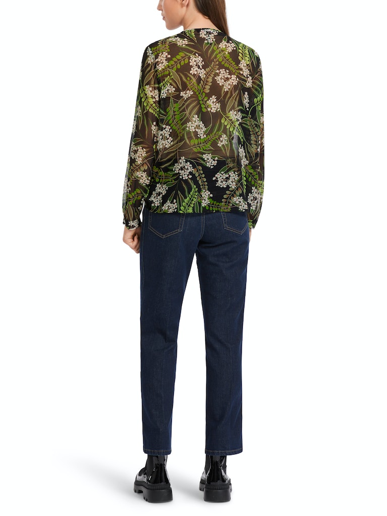 Bluse mit Alloverprint