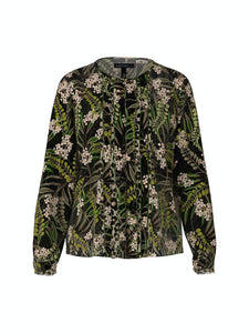 Bluse mit Alloverprint