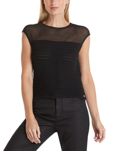 Gestreiftes Top "Rethink Together"